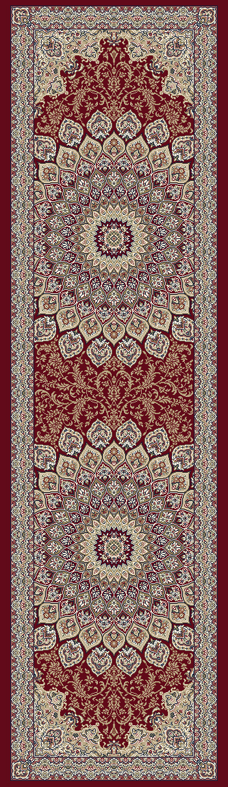 Dynamic Rugs Ancient Garden 57090 - Red