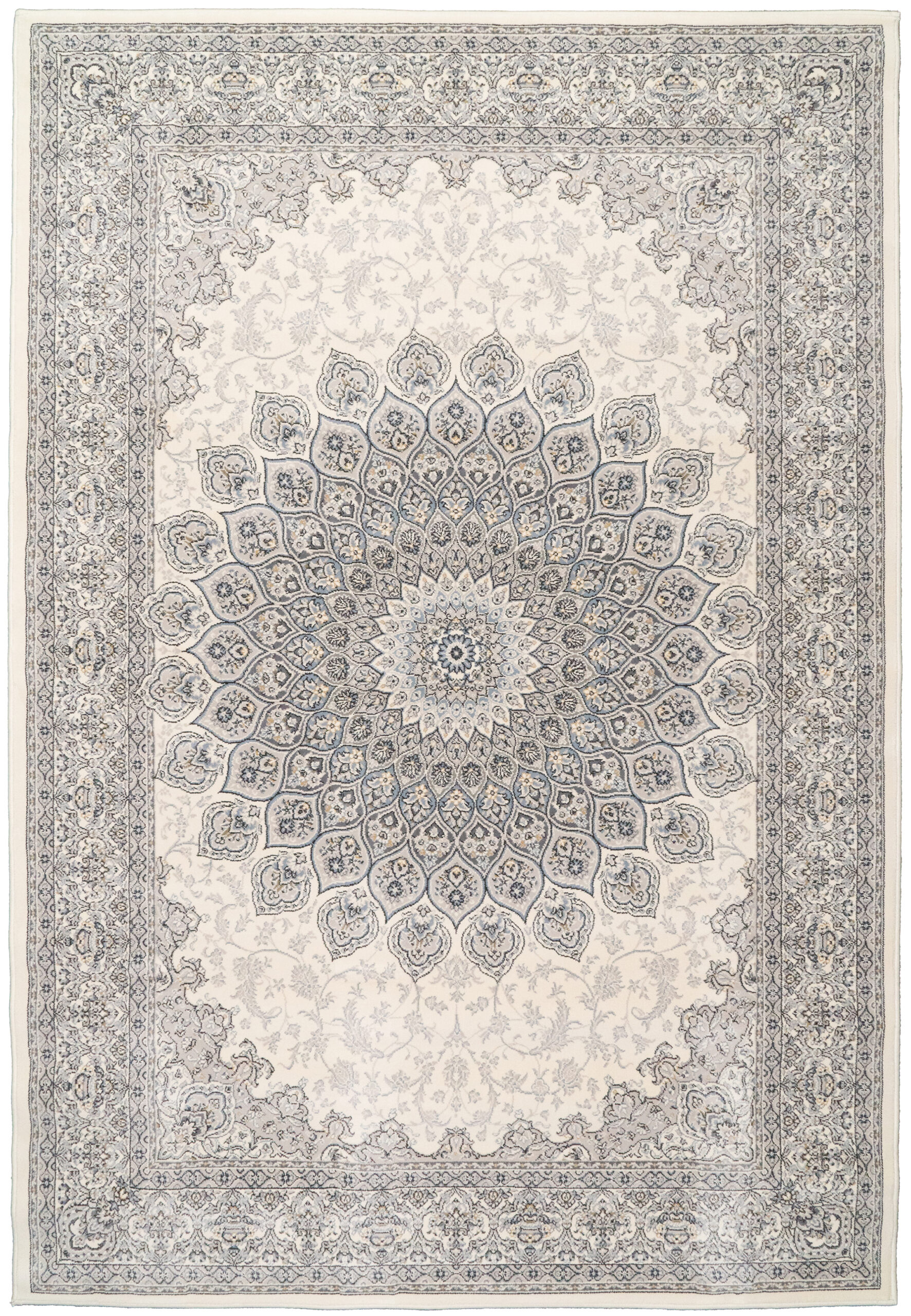Dynamic Rugs Ancient Garden 57090 - Cream/Gray
