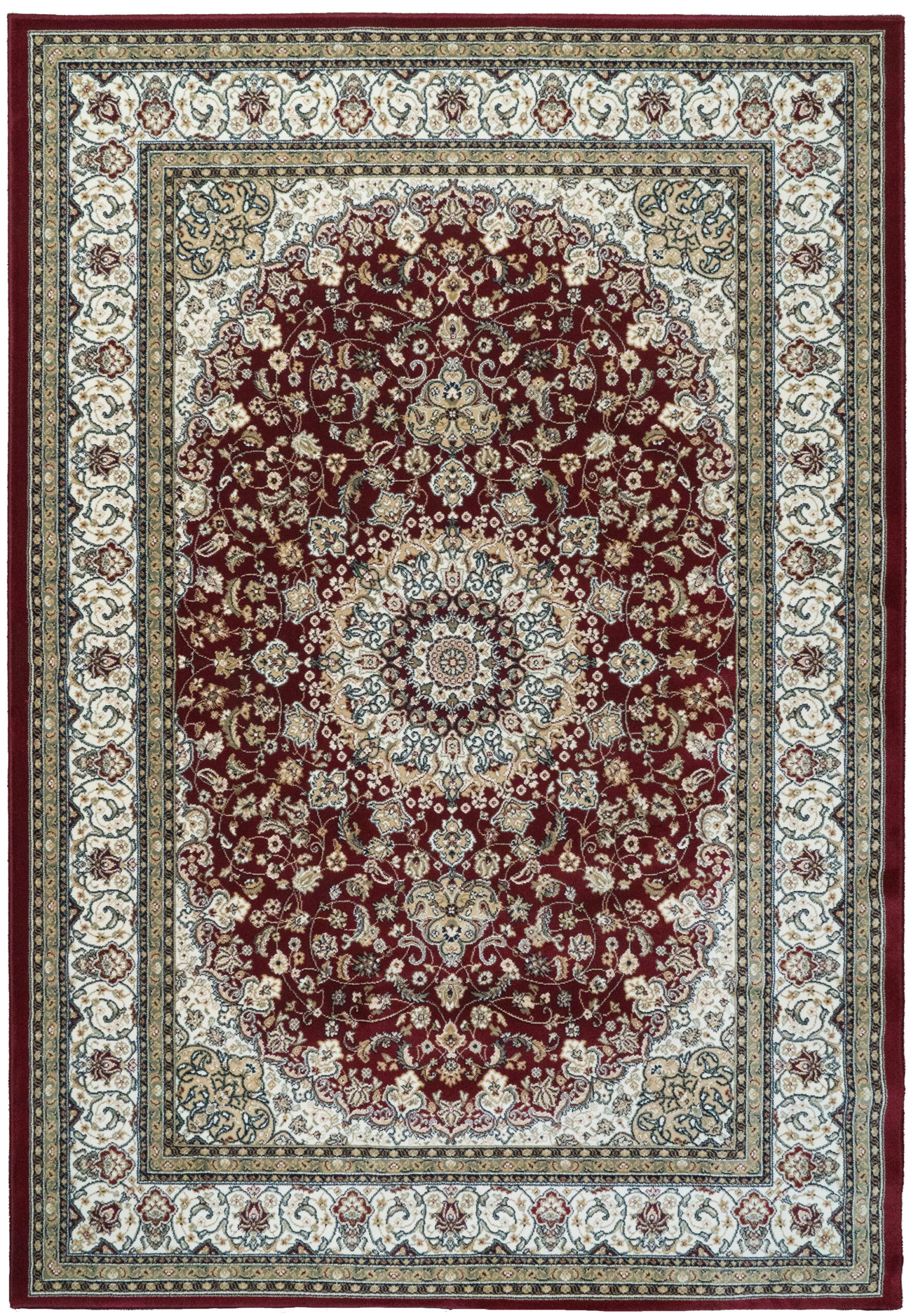 Dynamic Rugs Ancient Garden 57119 - Red/Ivory