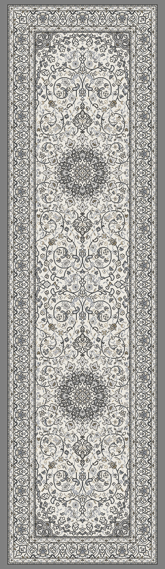 Dynamic Rugs Ancient Garden 57119 - Cream/Gray