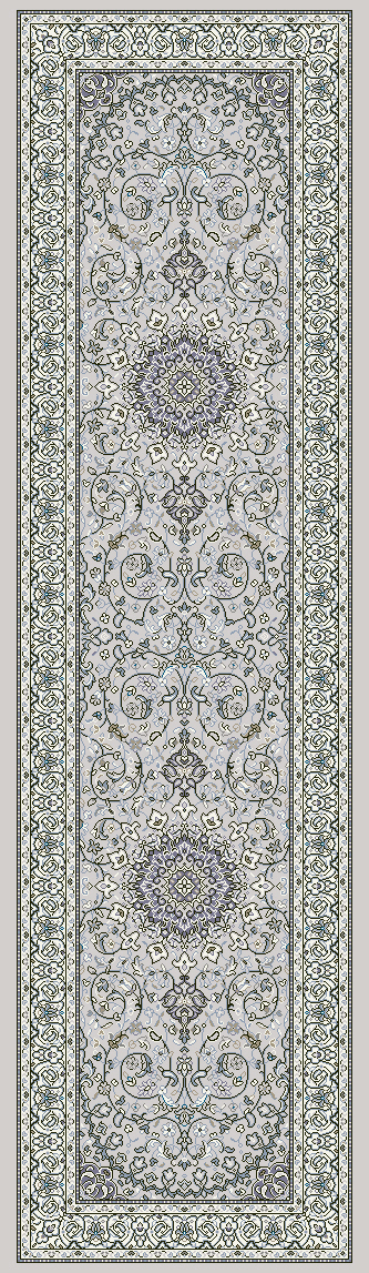 Dynamic Rugs Ancient Garden 57119 - Soft Gray/Cream