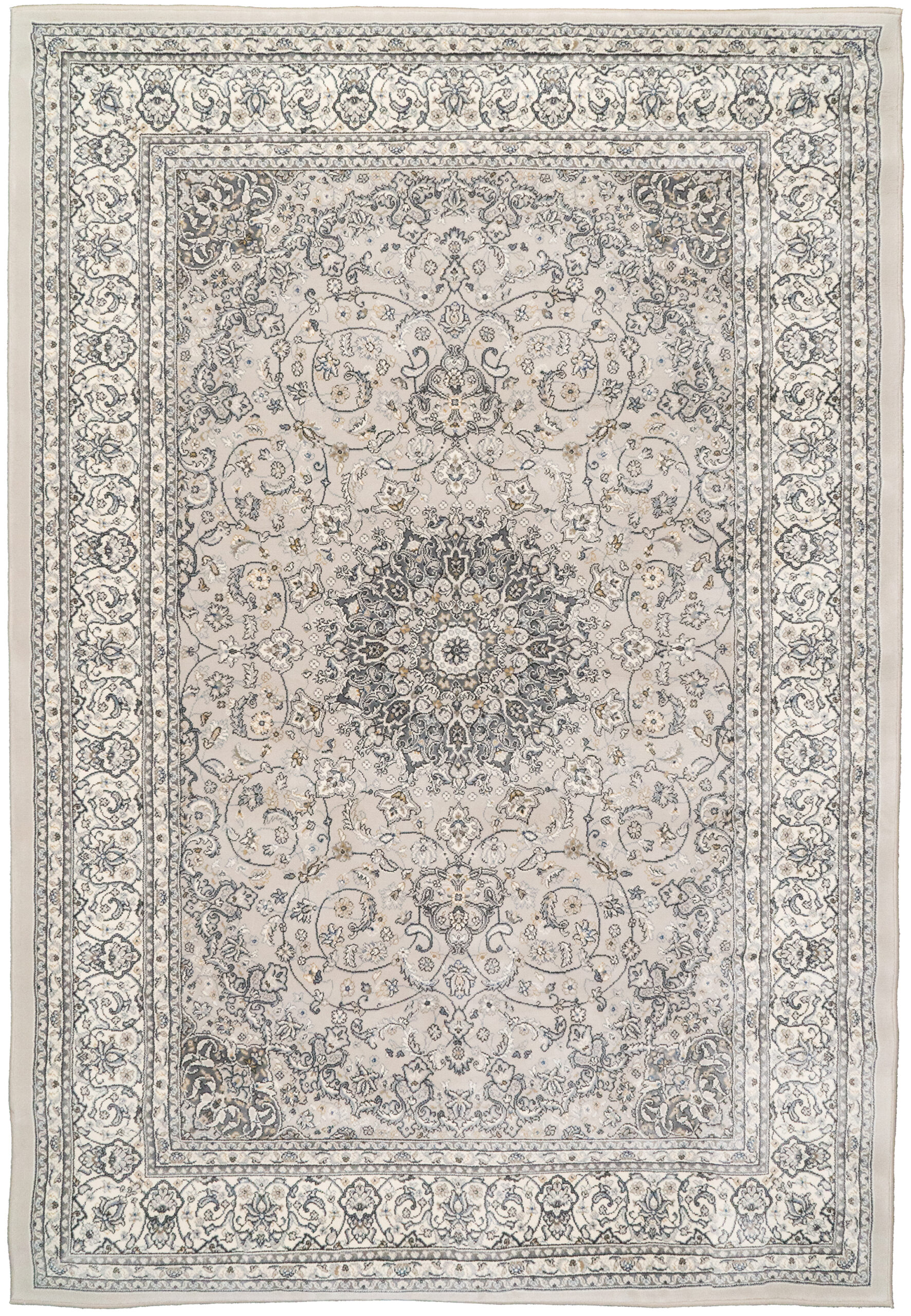 Dynamic Rugs Ancient Garden 57119 - Soft Gray/Cream