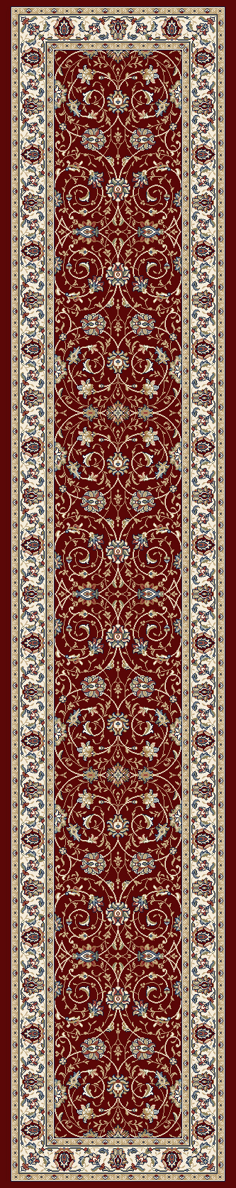 Dynamic Rugs Ancient Garden 57120 - Red/Ivory