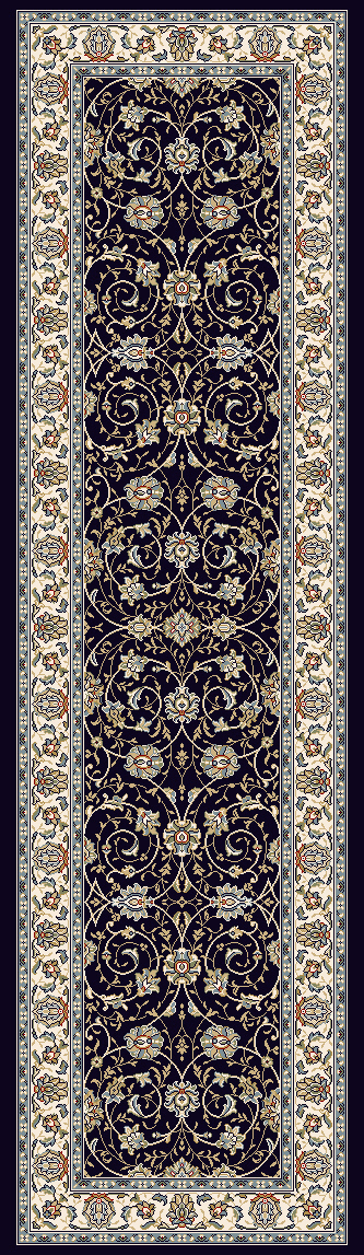 Dynamic Rugs Ancient Garden 57120 - Blue/Ivory