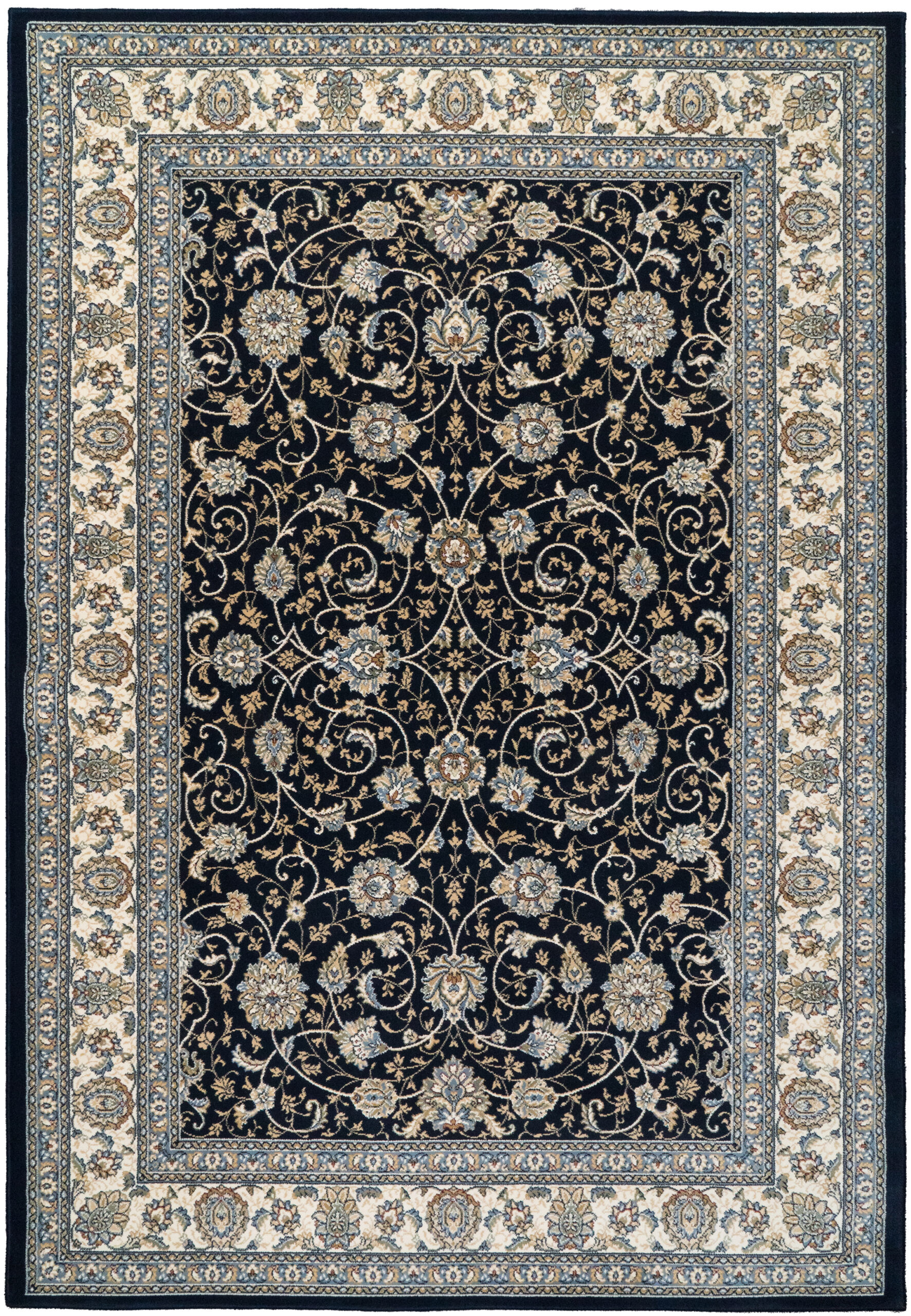 Dynamic Rugs Ancient Garden 57120 - Blue/Ivory