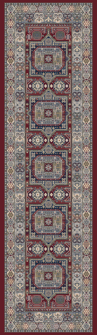 Dynamic Rugs Ancient Garden 57147 - Red