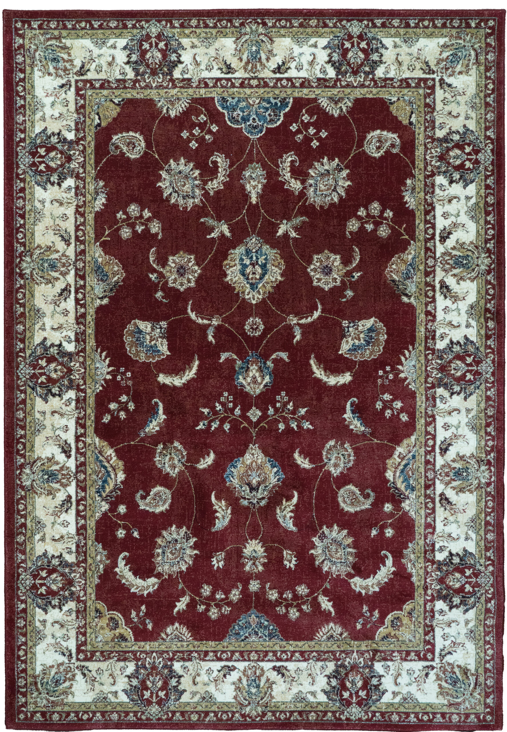 Dynamic Rugs Ancient Garden 57158 - Red/Ivory