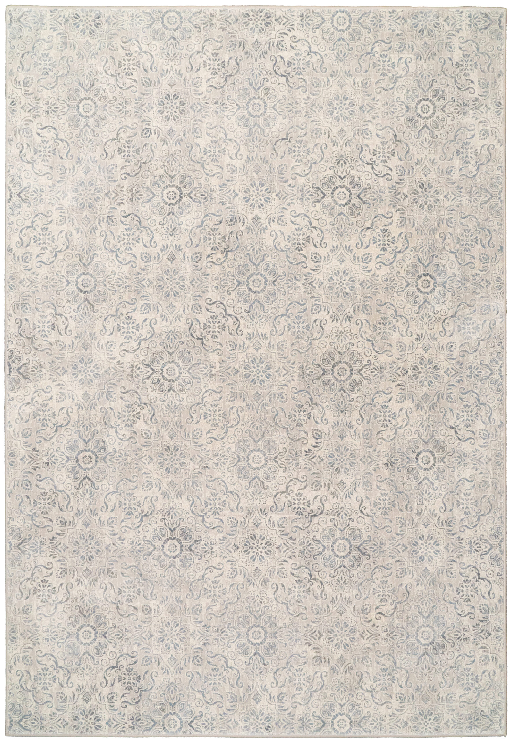 Dynamic Rugs Ancient Garden 57162 - Silver/Gray