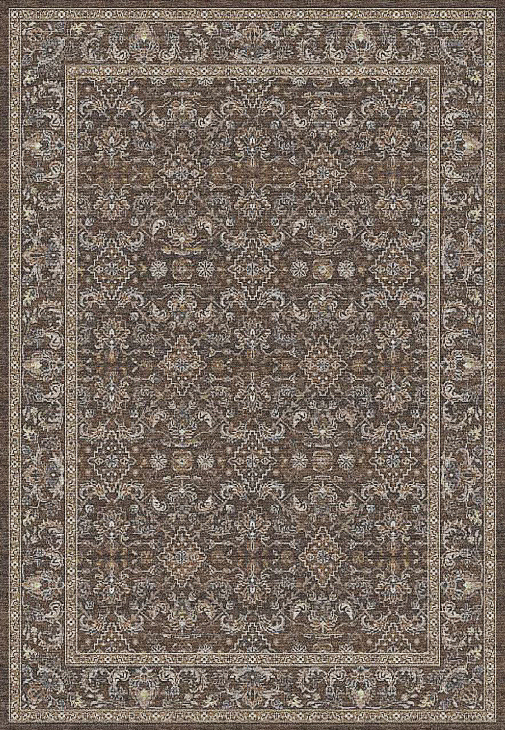 Dynamic Rugs Ancient Garden 57276 - Dark Brown/Beige/Blue