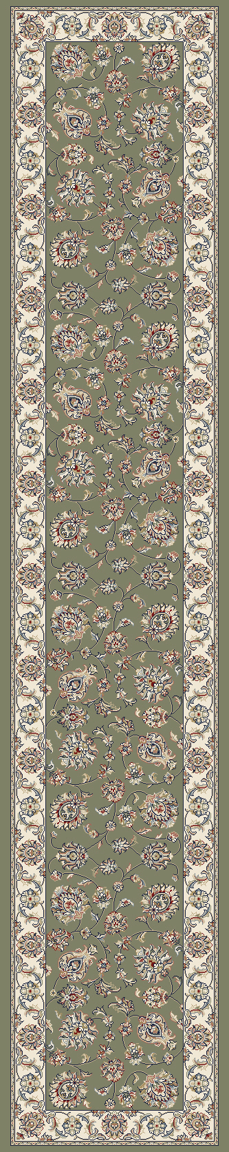 Dynamic Rugs Ancient Garden 57365 - Green/Ivory