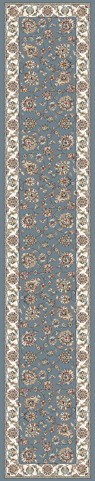 Dynamic Rugs Ancient Garden 57365 - Light Blue/Ivory