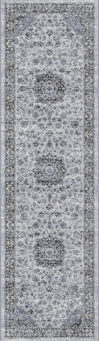 Dynamic Rugs Ancient Garden 57559 - Silver/Gray