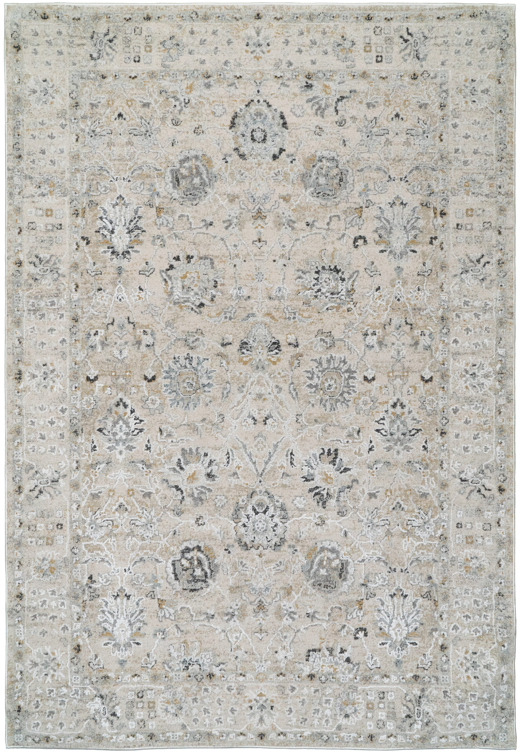 Dynamic Rugs Annalise 7604 - Cream/Beige