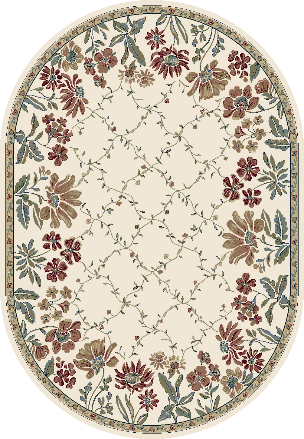 Dynamic Rugs Ancient Garden 57084 - Ivory
