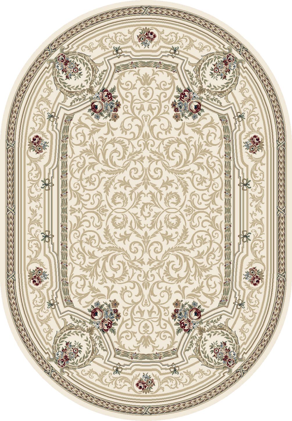 Dynamic Rugs Ancient Garden 57091 - Ivory