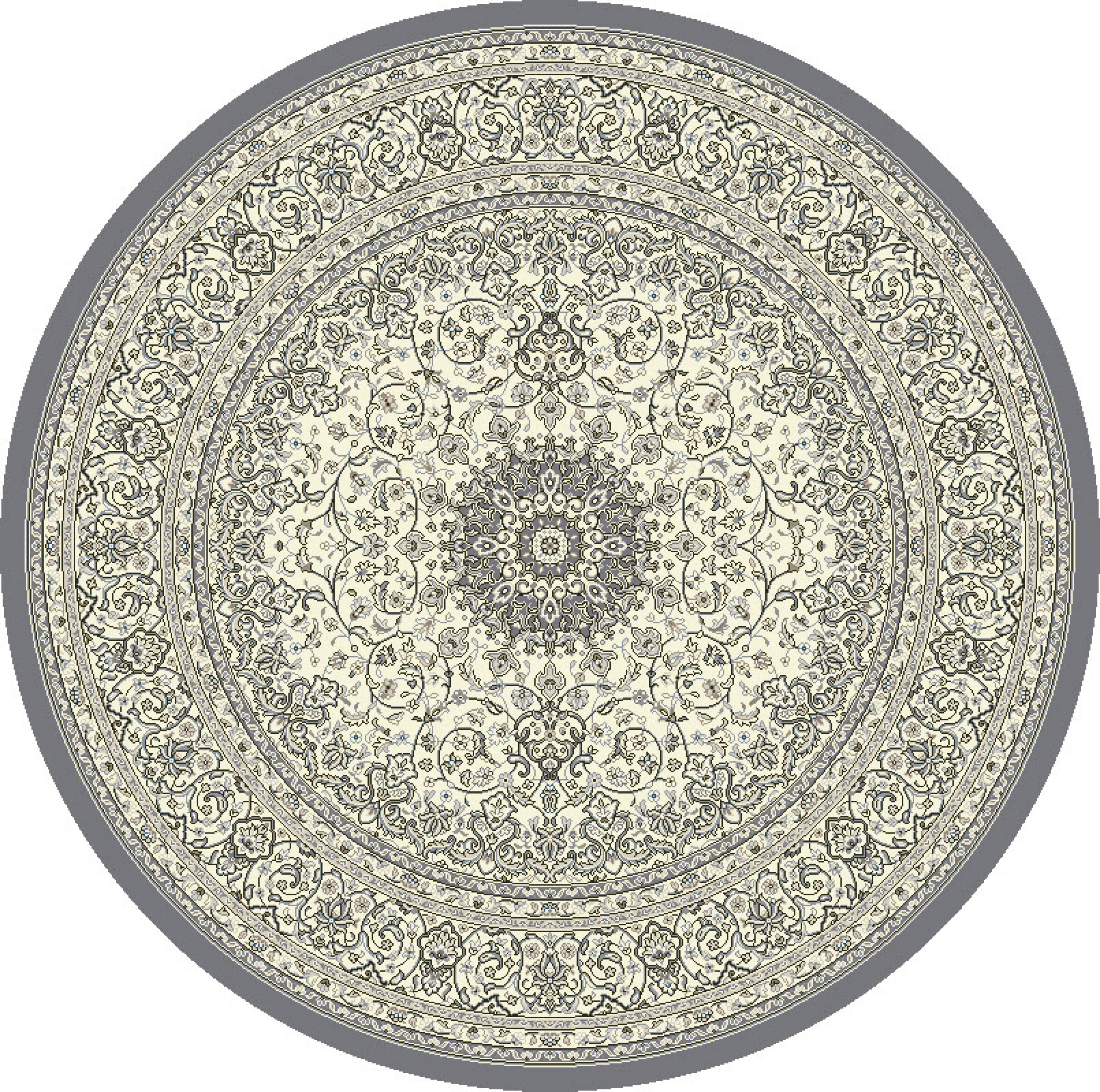Dynamic Rugs Ancient Garden 57119 - Gray/Cream