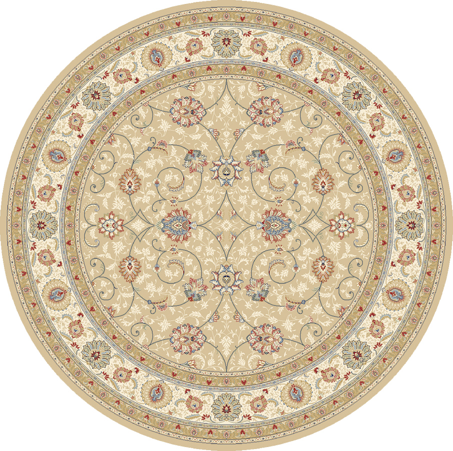 Dynamic Rugs Ancient Garden 57120 - Light Gold/Ivory