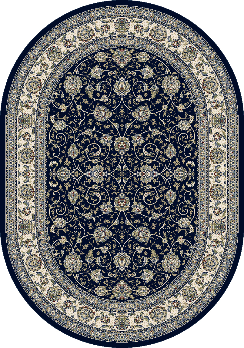 Dynamic Rugs Ancient Garden 57120 - Blue/Ivory