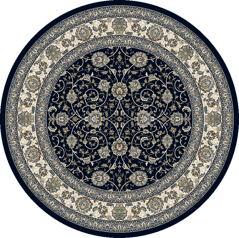 Dynamic Rugs Ancient Garden 57120 - Blue/Ivory
