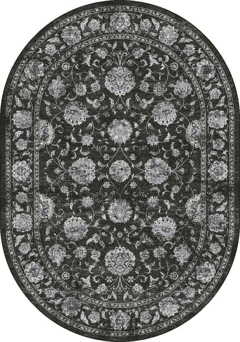 Dynamic Rugs Ancient Garden 57126 - Charcoal/Silver