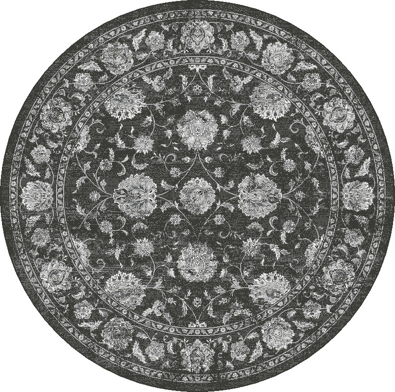 Dynamic Rugs Ancient Garden 57126 - Charcoal/Silver