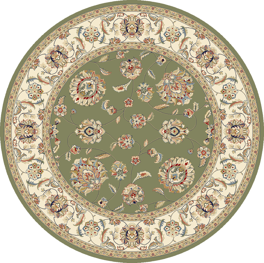 Dynamic Rugs Ancient Garden 57365 - Green/Ivory
