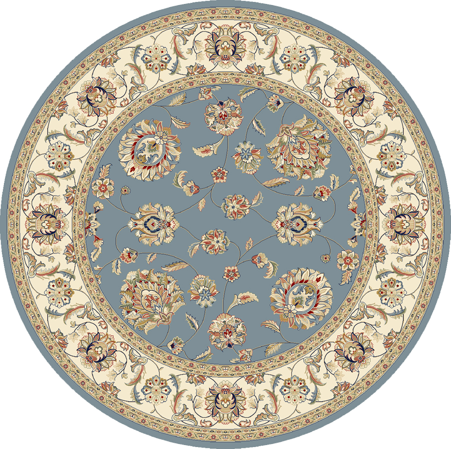 Dynamic Rugs Ancient Garden 57365 - Light Blue/Ivory