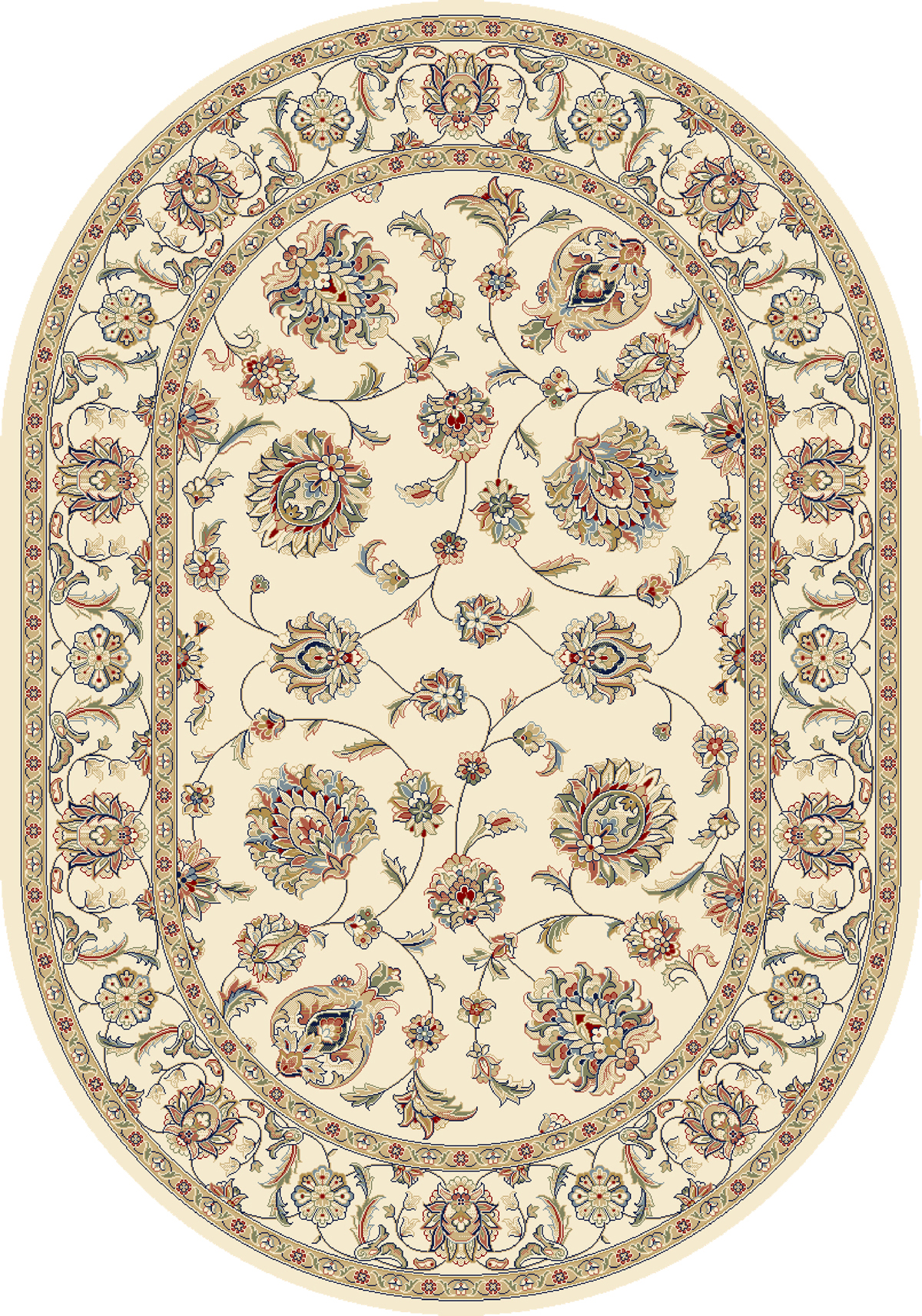 Dynamic Rugs Ancient Garden 57365 - Ivory