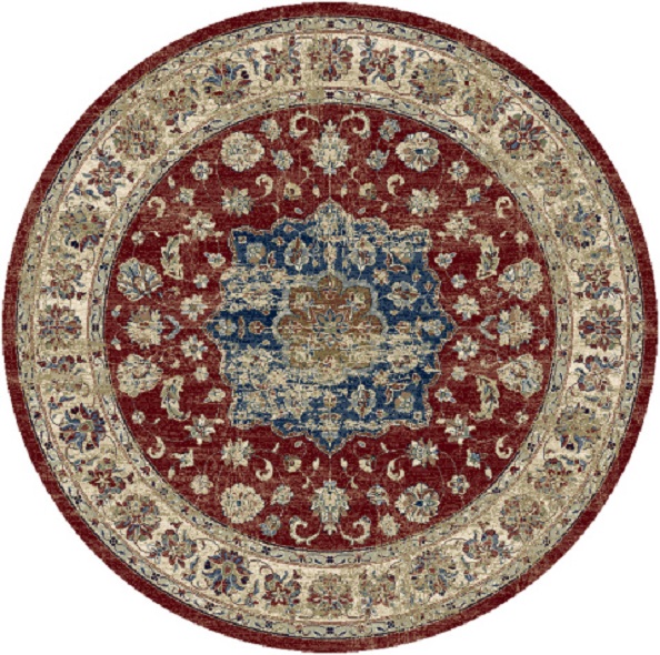Dynamic Rugs Ancient Garden 57559 - Red/Ivory