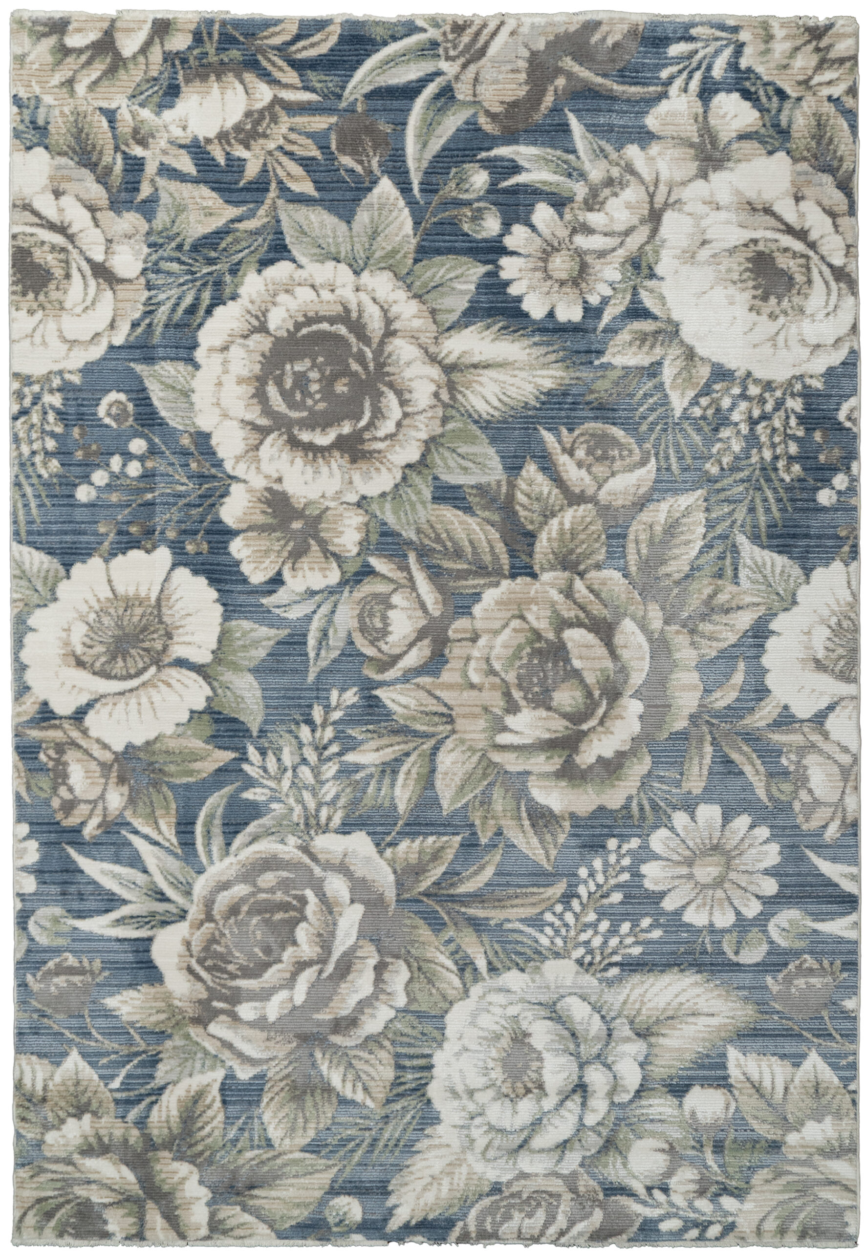 Dynamic Rugs Botanica 13361 - Navy/Beige