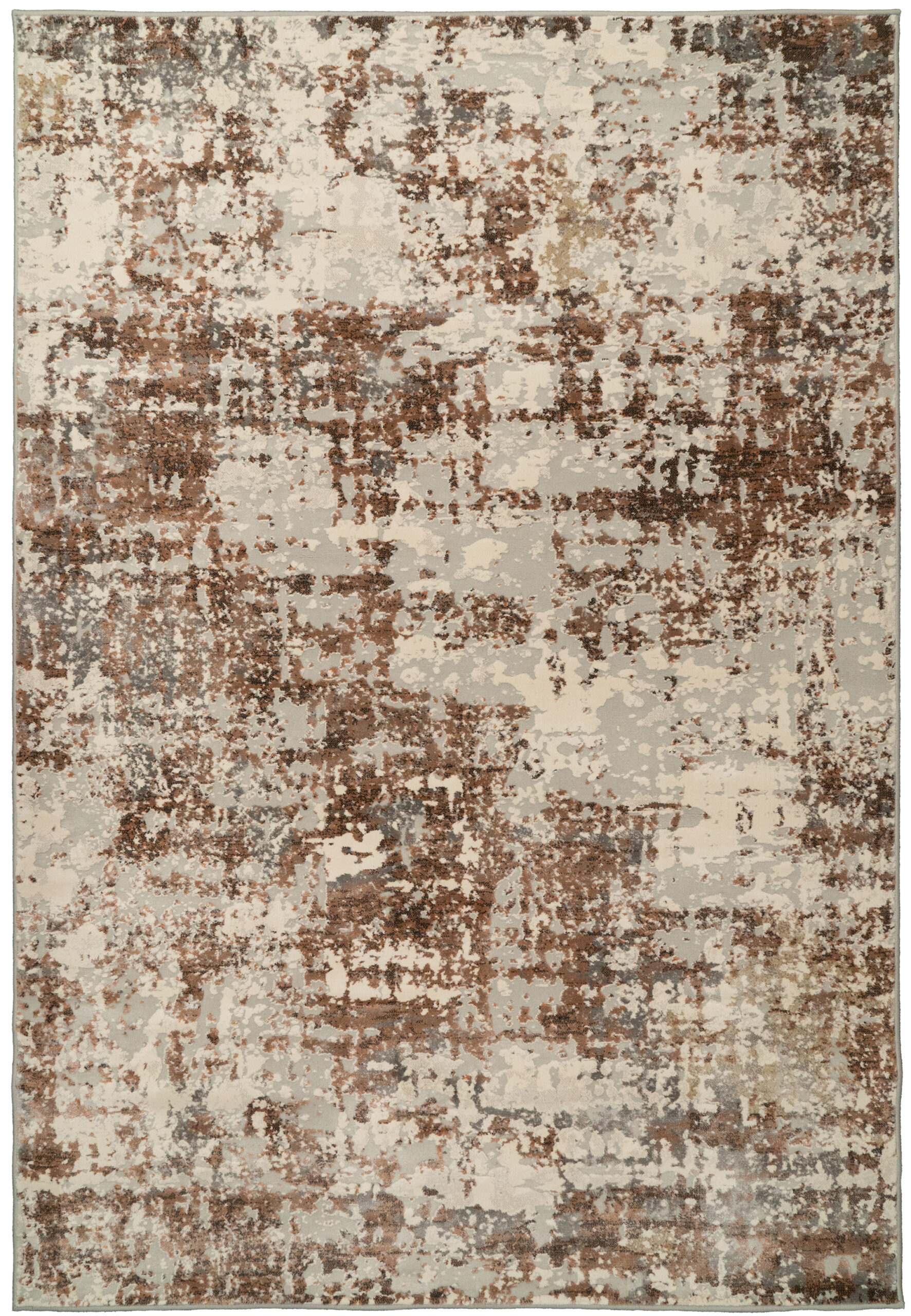 Dynamic Rugs Couture 52016 - Ivory/Copper