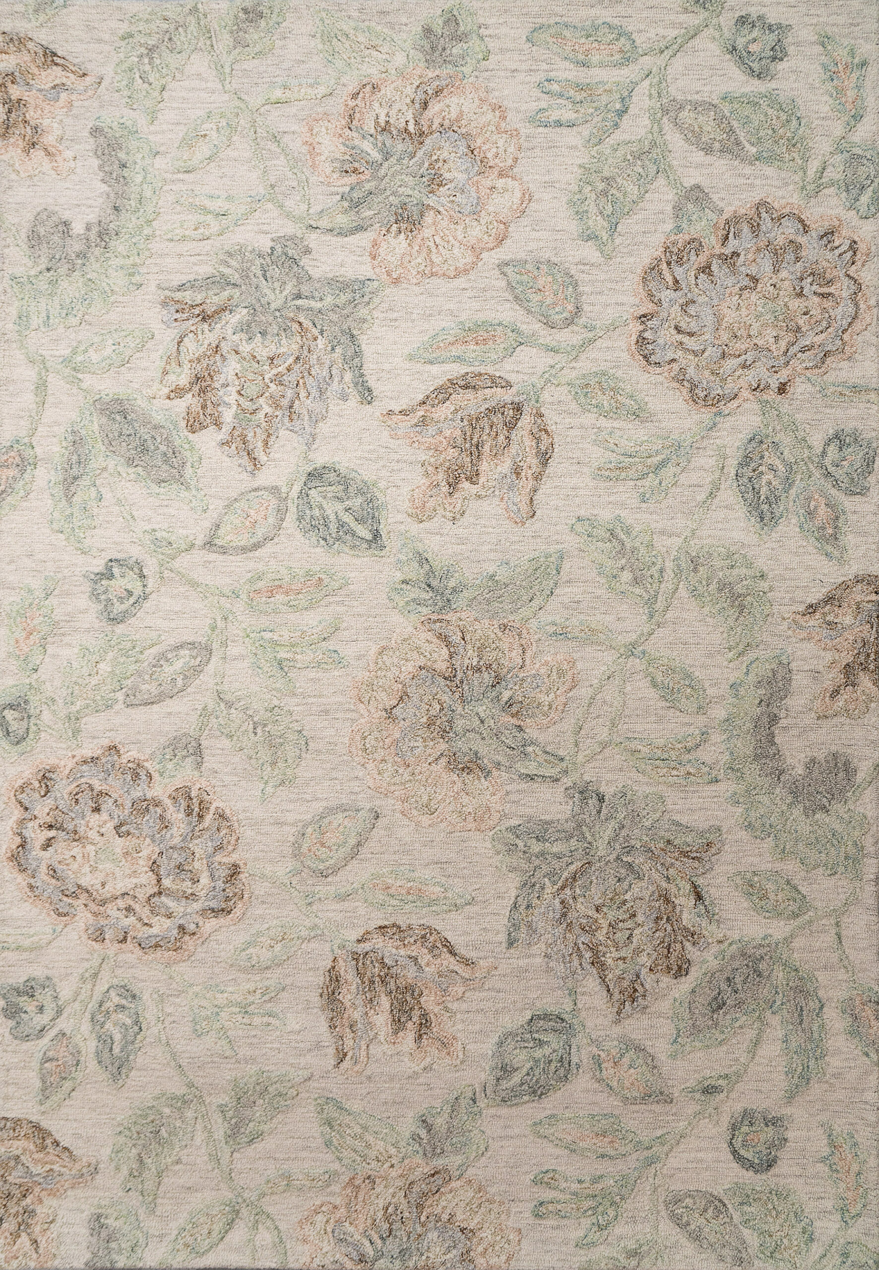 Dynamic Rugs Daisy 9095 - Beige/Sage/Rust
