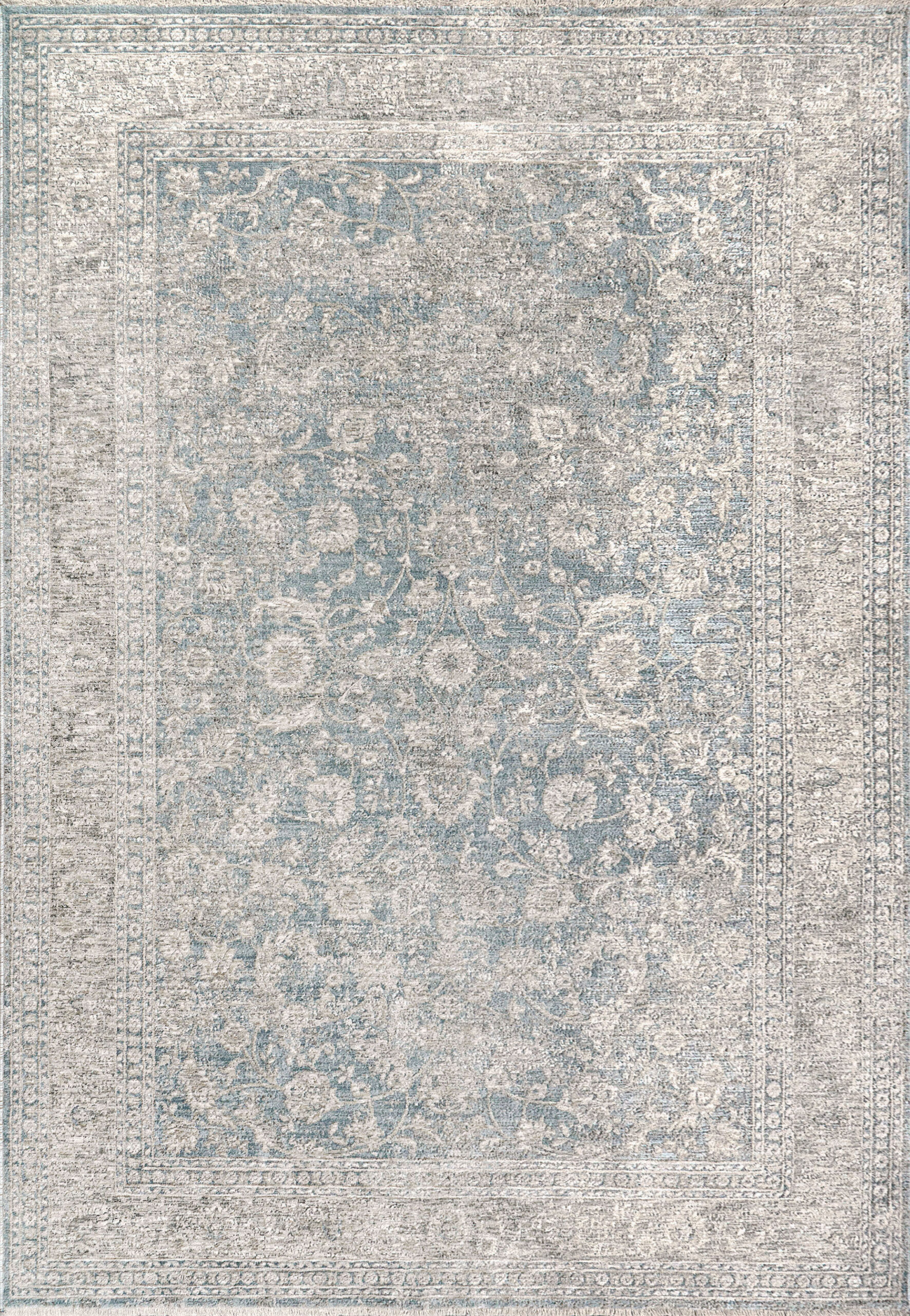 Dynamic Rugs Dharma 12040 - Light Blue/Beige