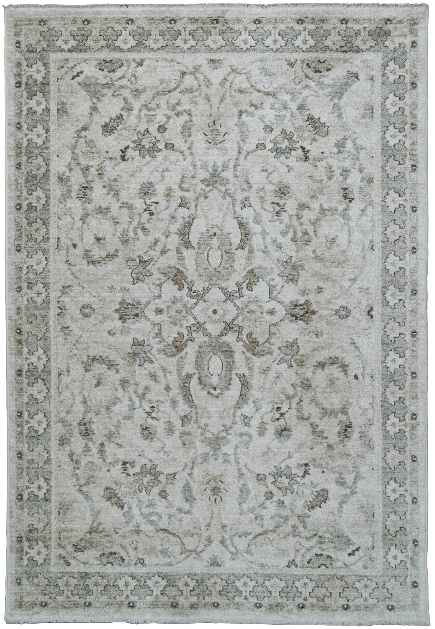 Dynamic Rugs Diamond 10281 - Cream/Sage/Multi
