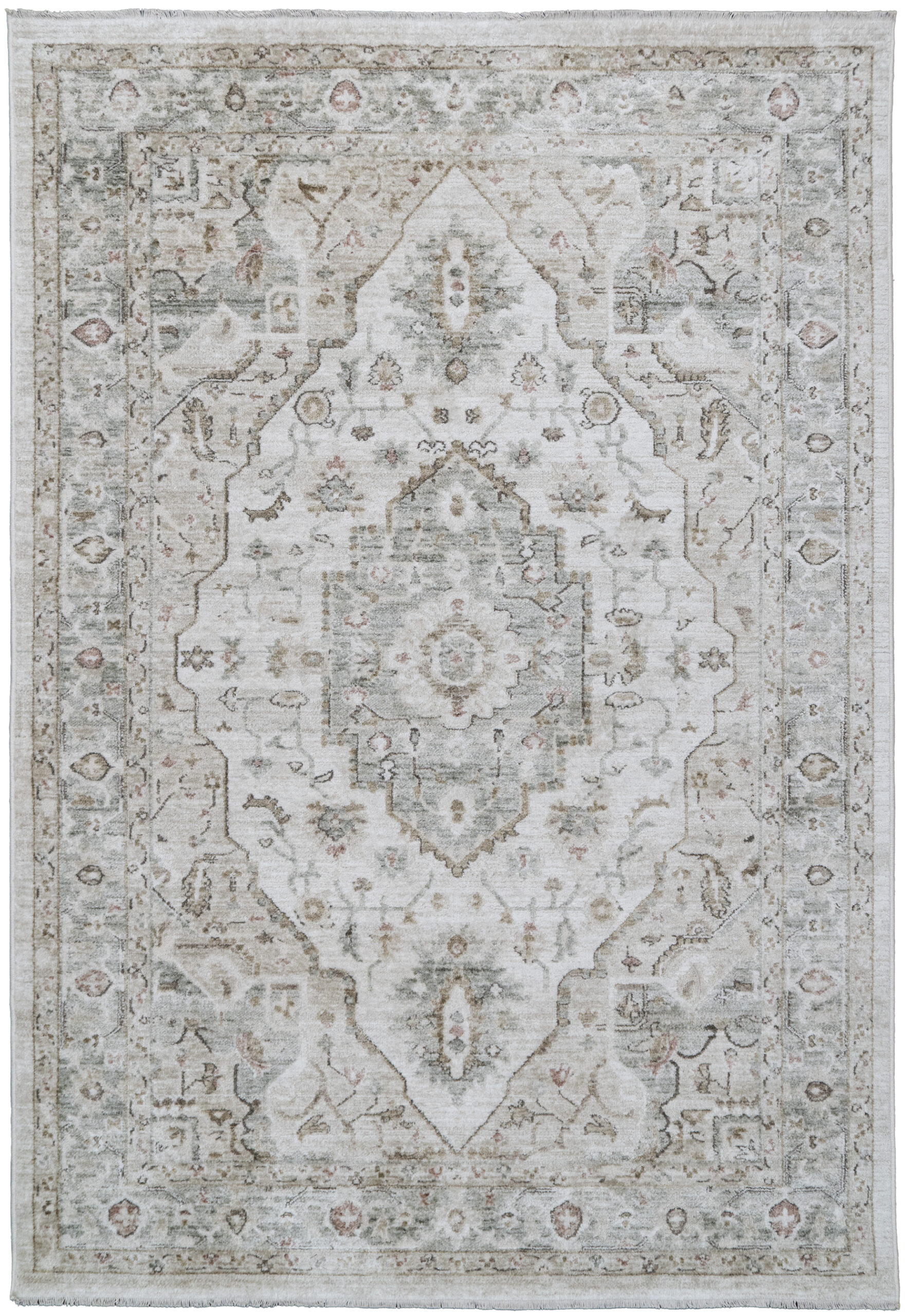 Dynamic Rugs Diamond 10284 - Cream/Sage/Multi