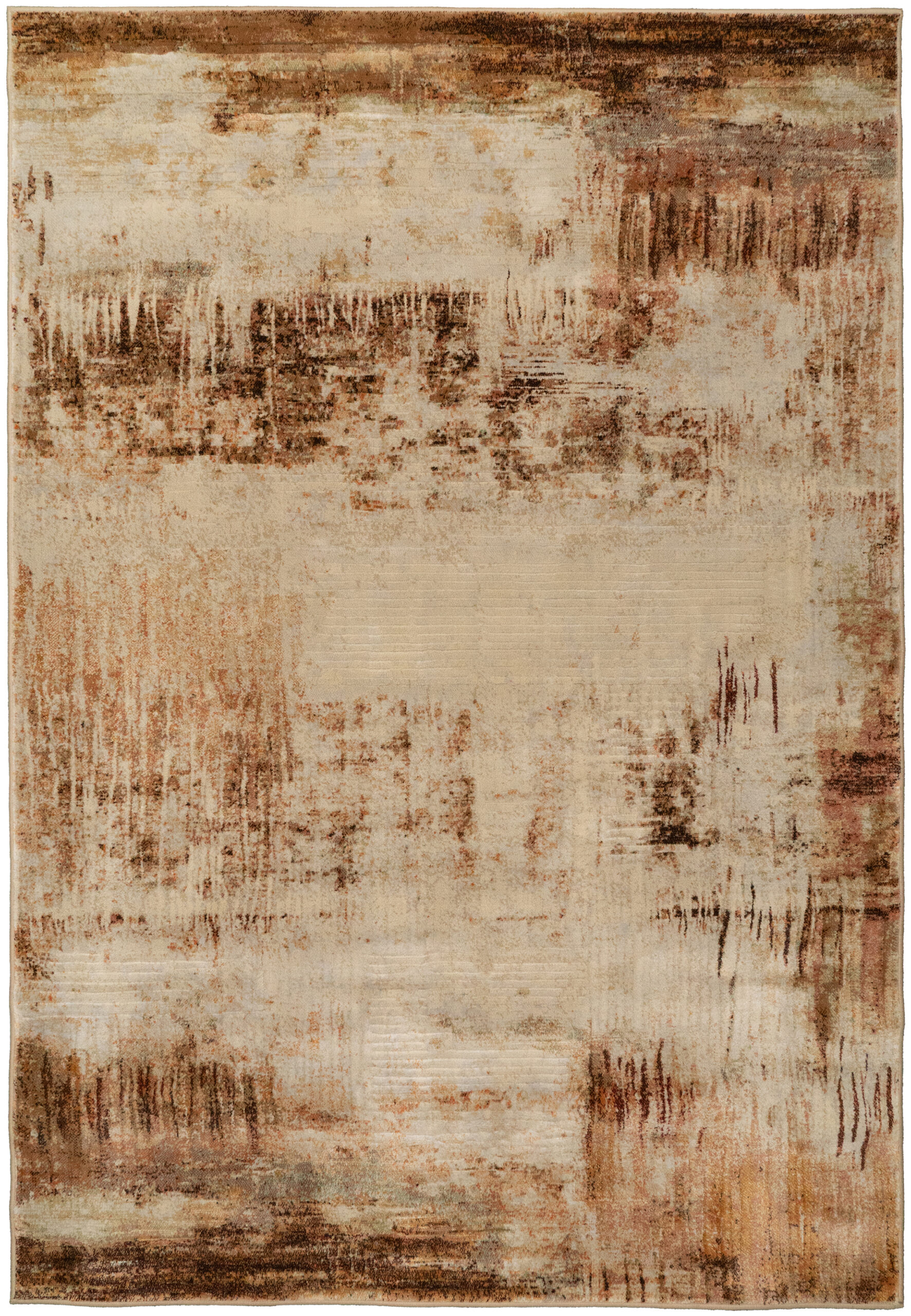 Dynamic Rugs Eclipse 63393 - Beige/Rust