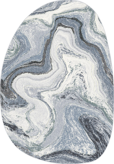 Dynamic Rugs Eclipse 63436 - Gray/Cream