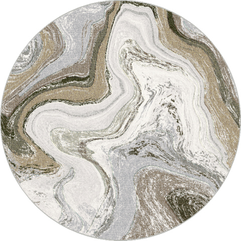 Dynamic Rugs Eclipse 63436 - Cream/Mocha