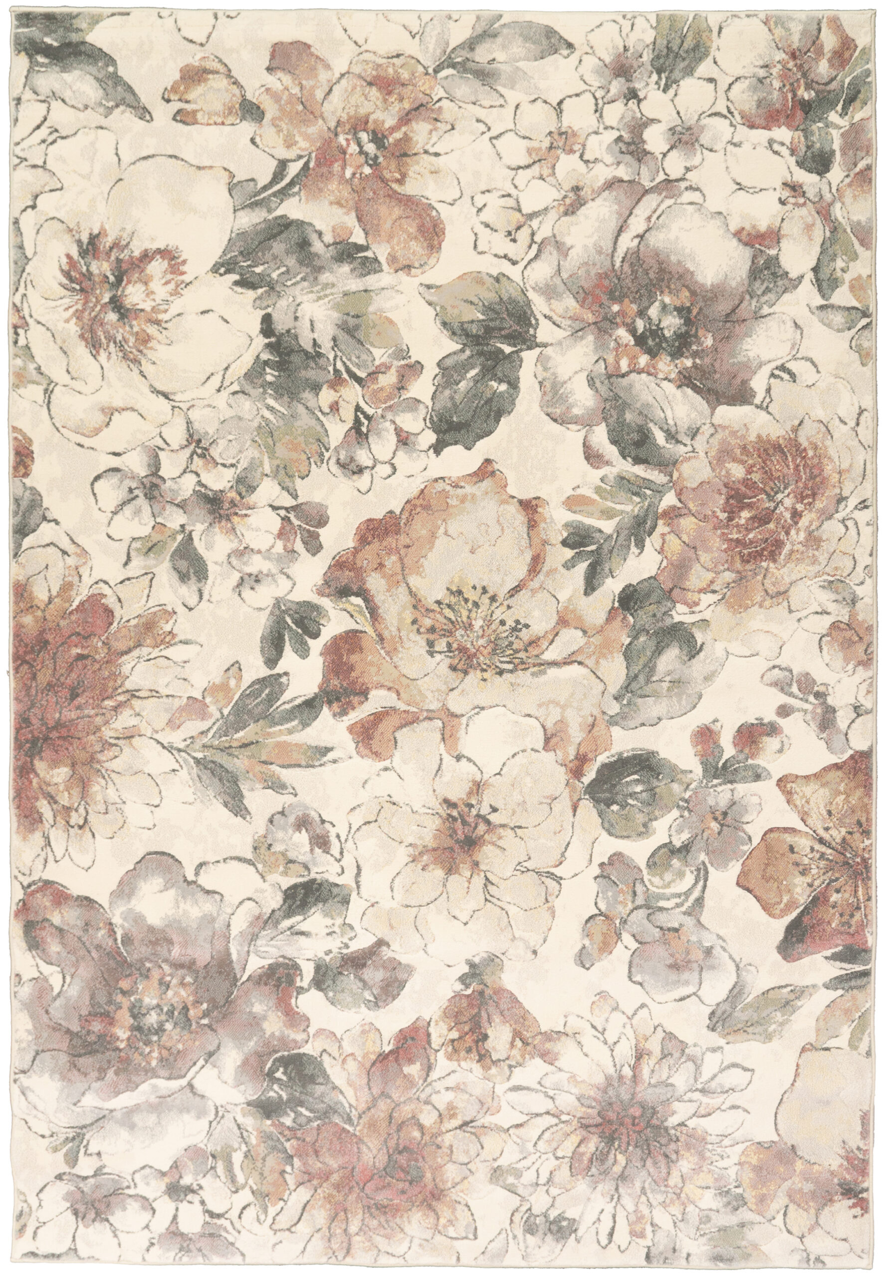 Dynamic Rugs Eclipse 63528 - Cream/Multi