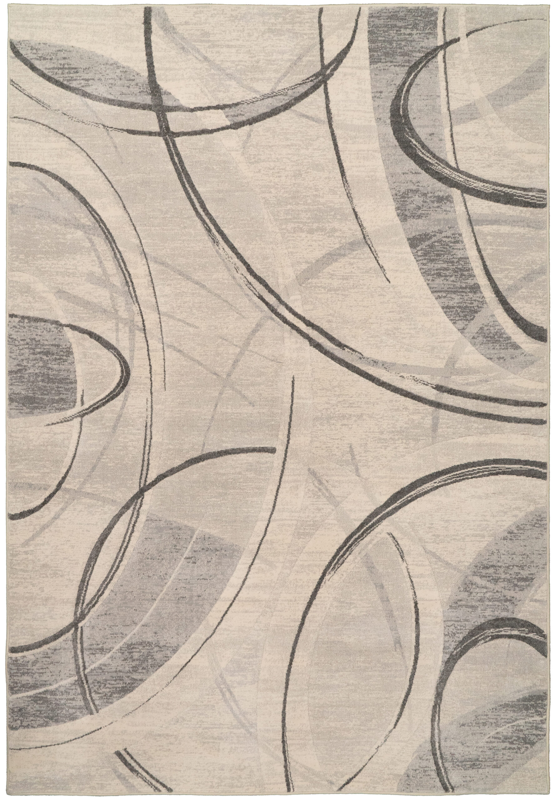 Dynamic Rugs Eclipse 63972 - Cream/Gray/Dark Gray