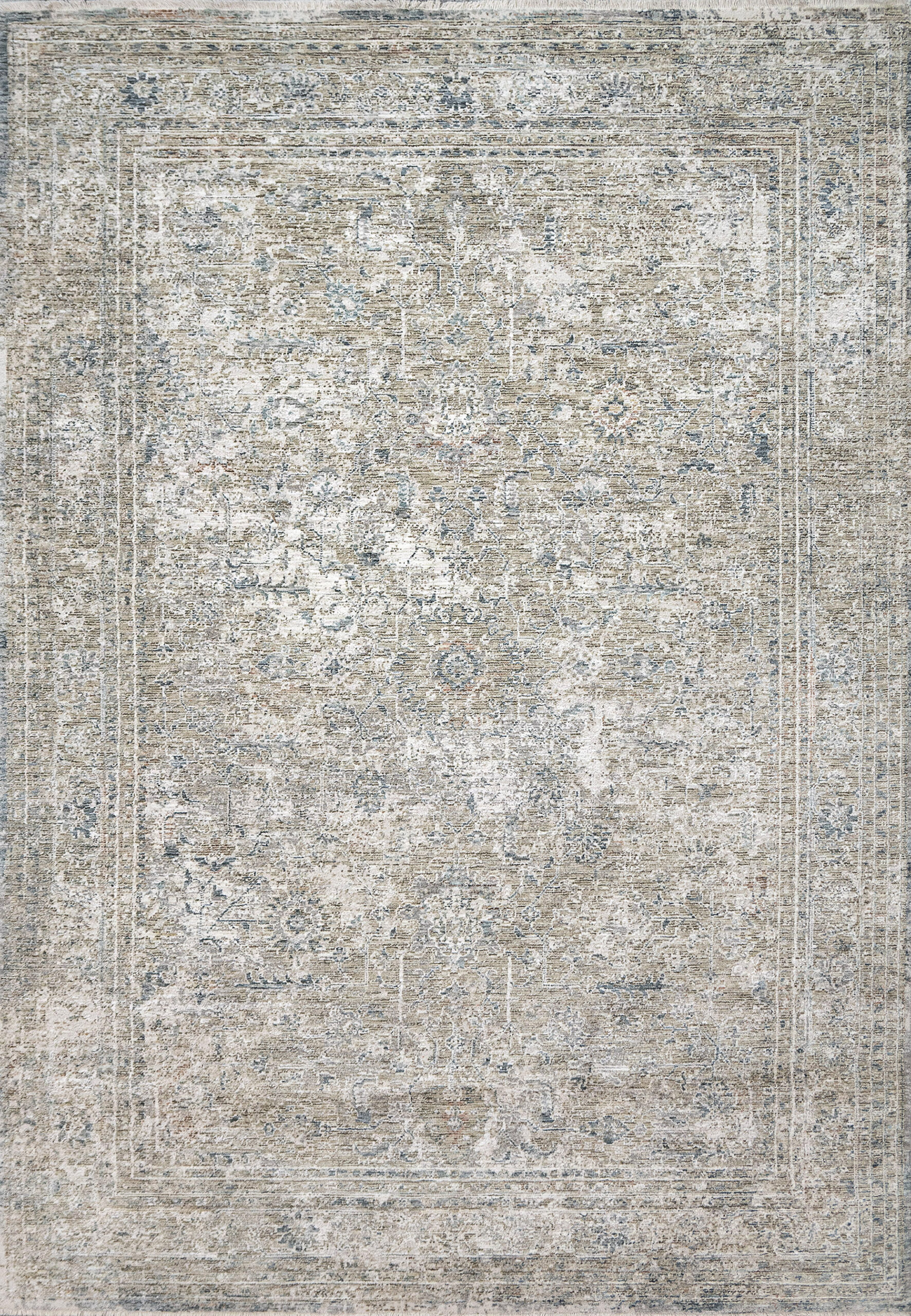 Dynamic Rugs Flare 14741 - Beige/Ivory/Blue
