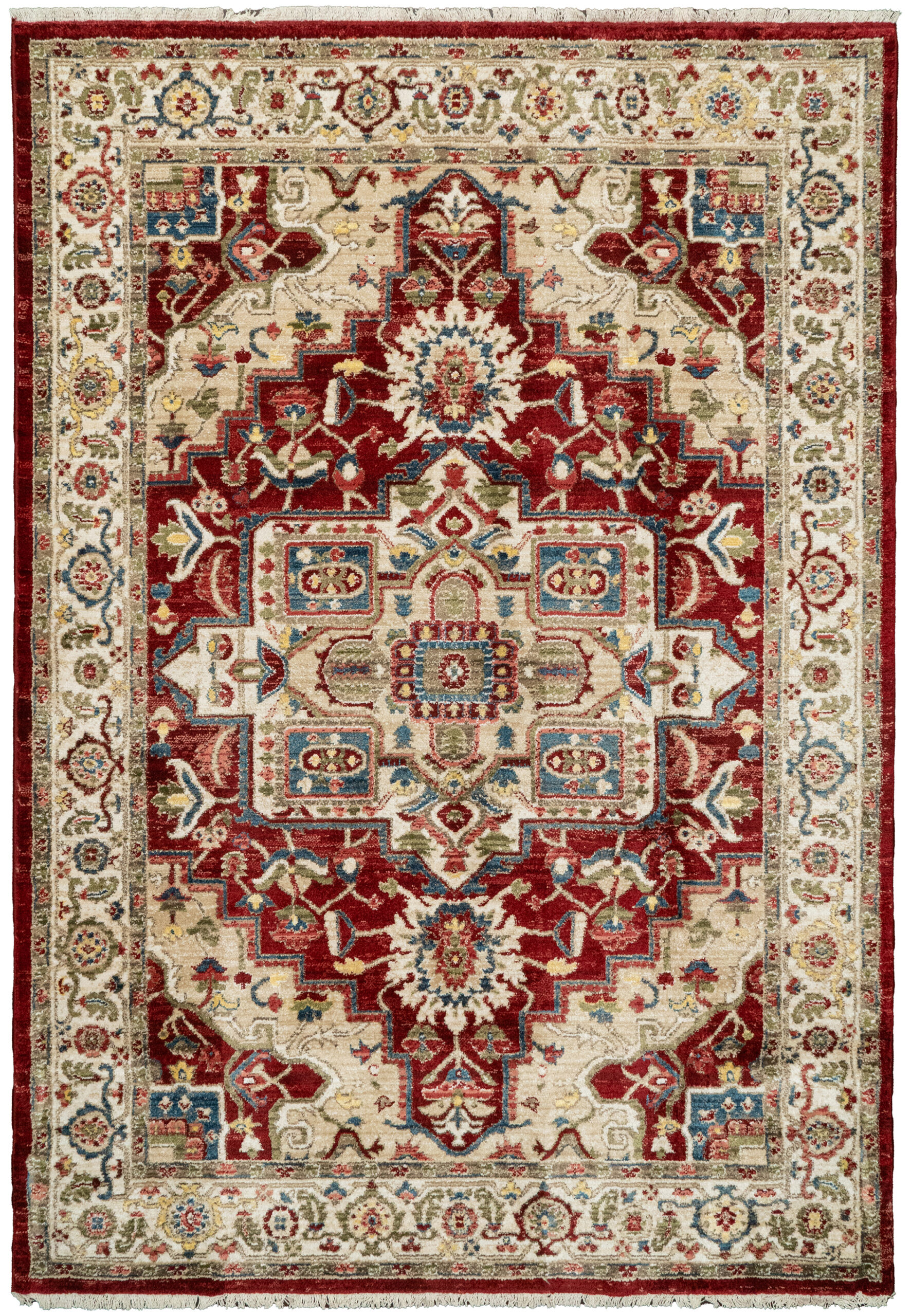 Dynamic Rugs Juno 6882 - Ivory/Red