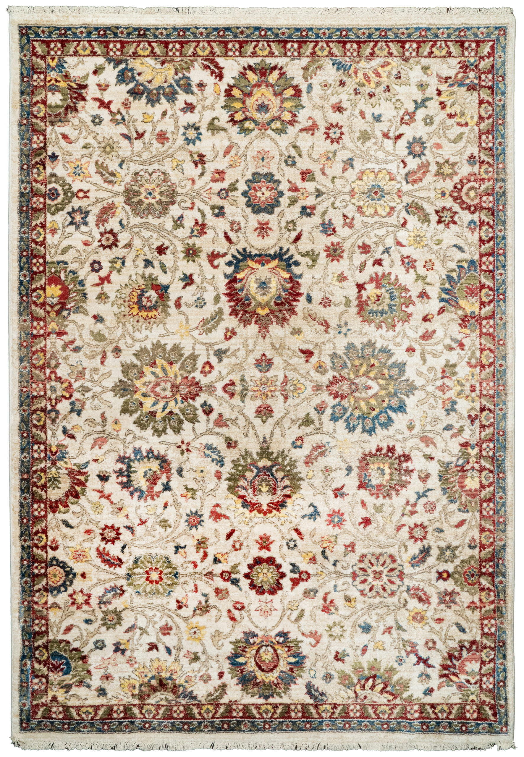 Dynamic Rugs Juno 6883 - Ivory/Red
