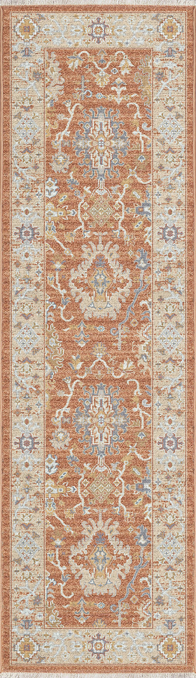 Dynamic Rugs Juno 6885 - Rust/Ivory/Multi