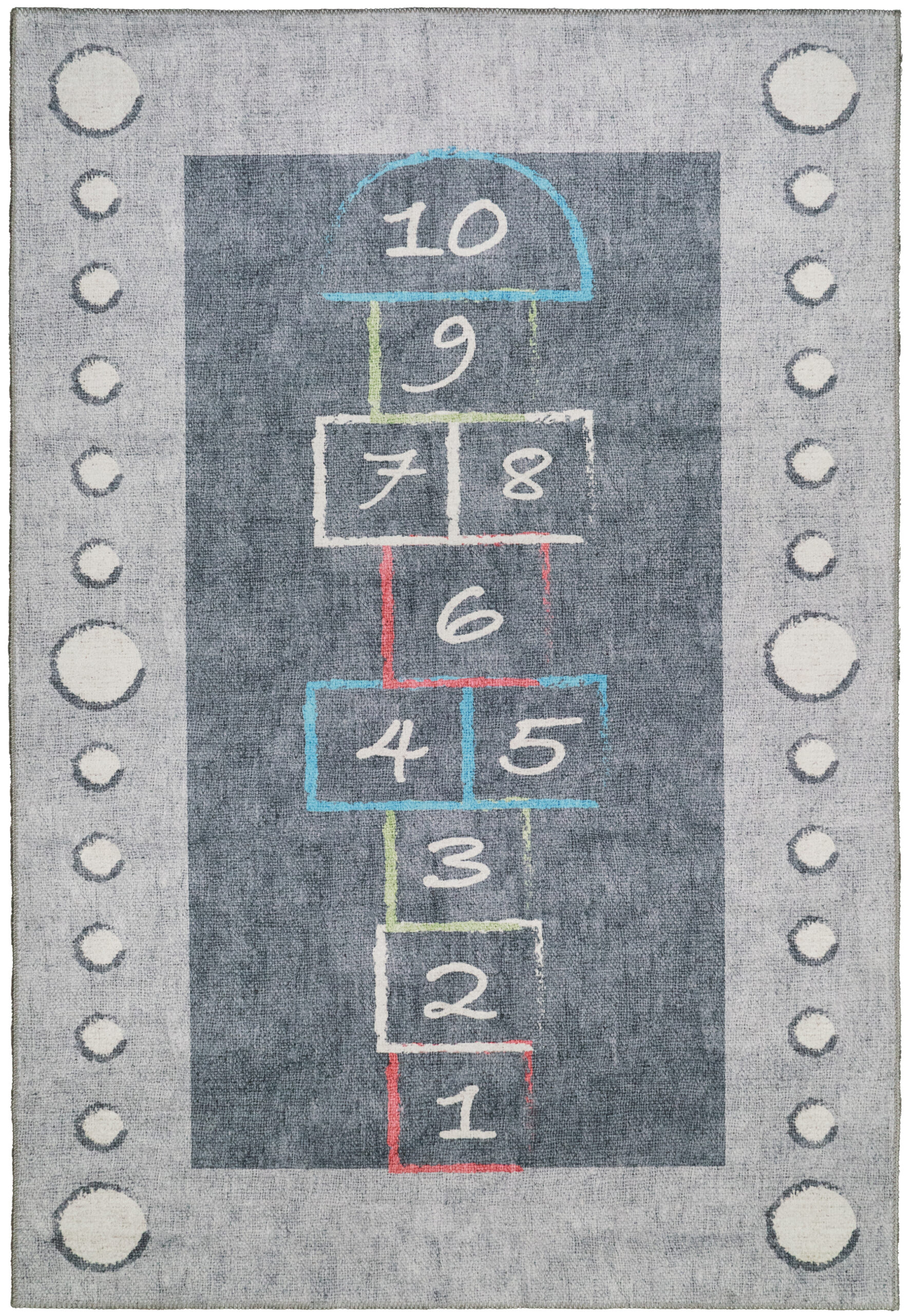 Dynamic Rugs Kidz 8083 - Gray/Multi