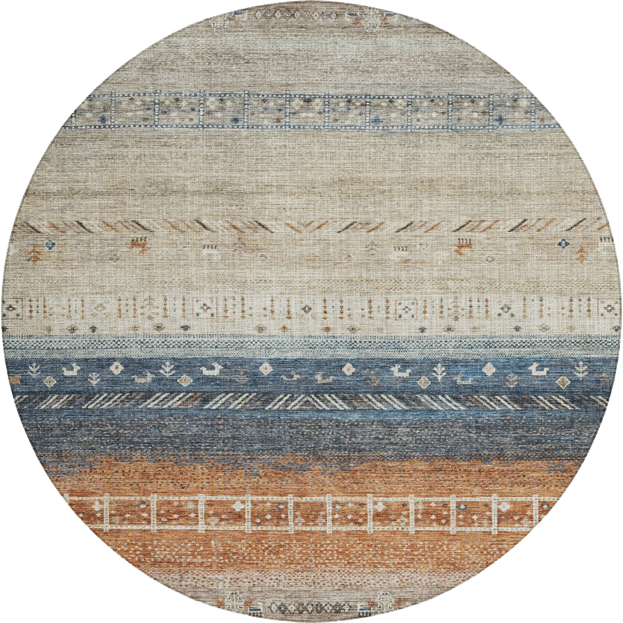 Dalyn Karaj KJ7 - Brown