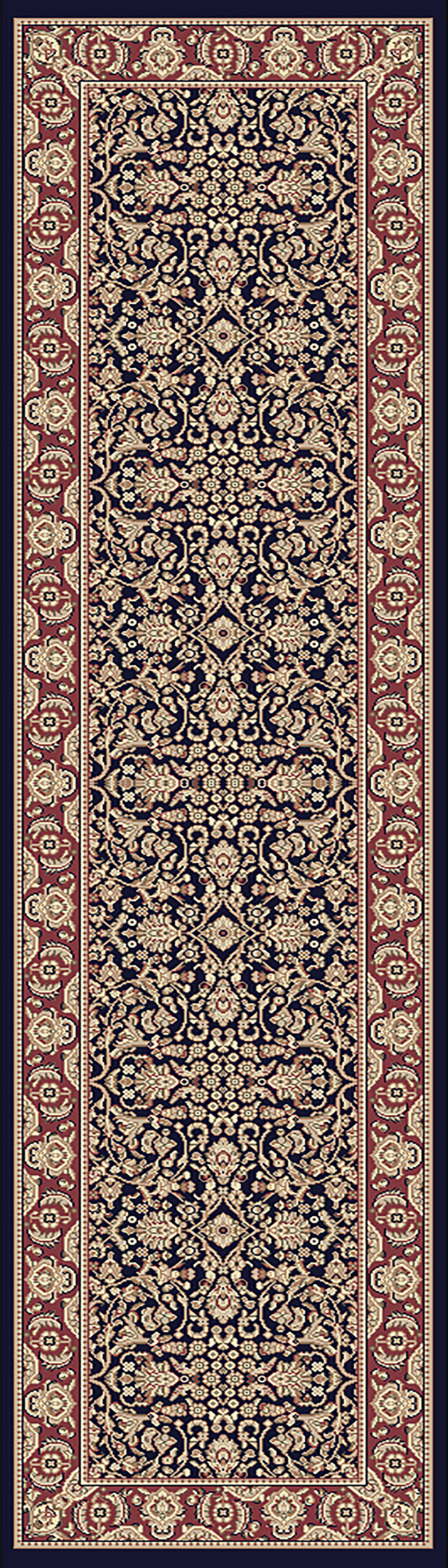 Dynamic Rugs Legacy 58004 - Navy