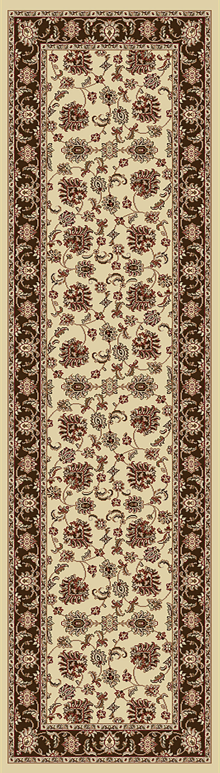 Dynamic Rugs Legacy 58020 - Cream/Brown