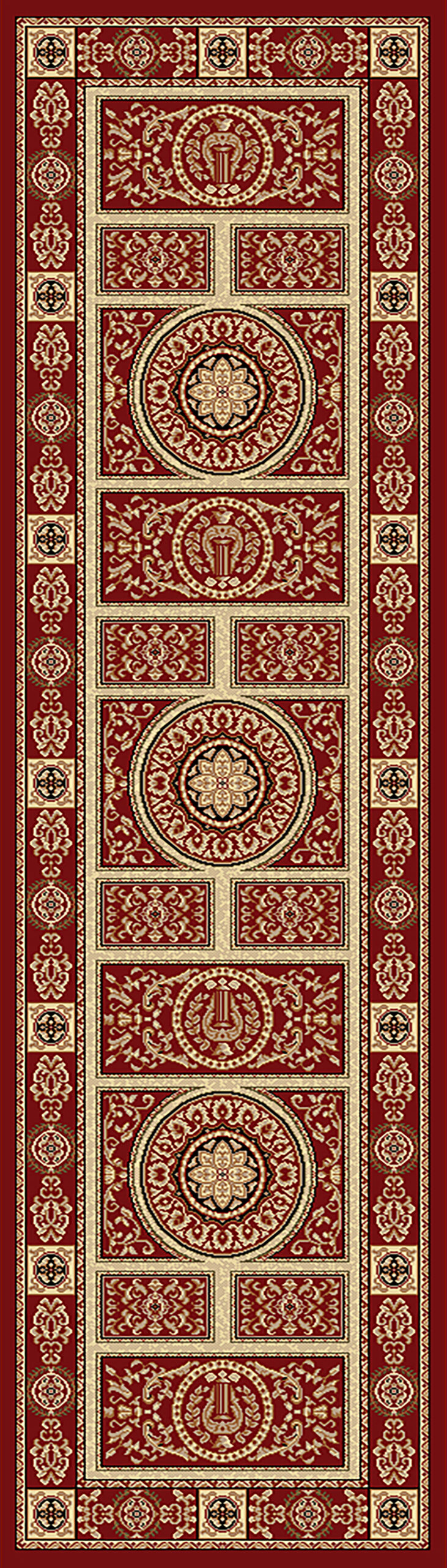 Dynamic Rugs Legacy 58021 - Red