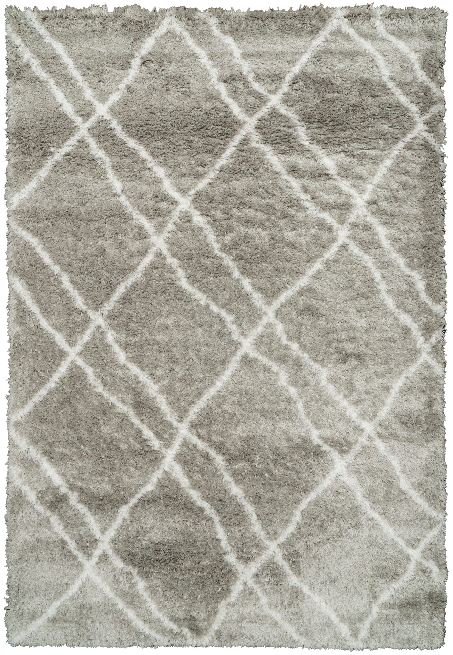 Dynamic Rugs Nordic 7431 - Silver/White
